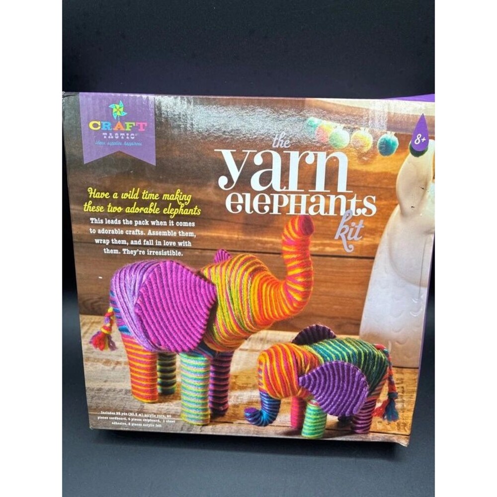 Yarn elephants